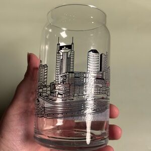 Nashville City Skyline Glassware